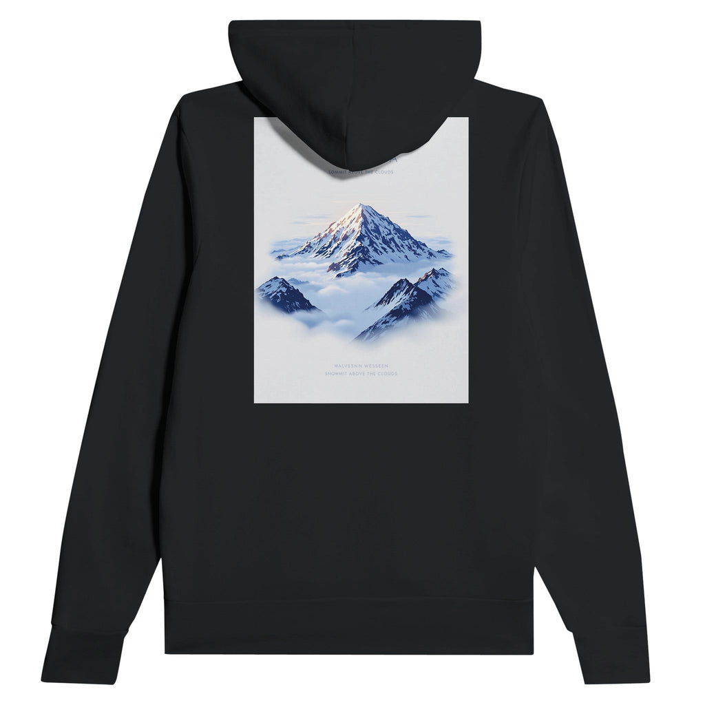 Y Wyddfa Snowdon Summit Above Clouds Hoodie | Welsh Mountain - Wild Thread Co