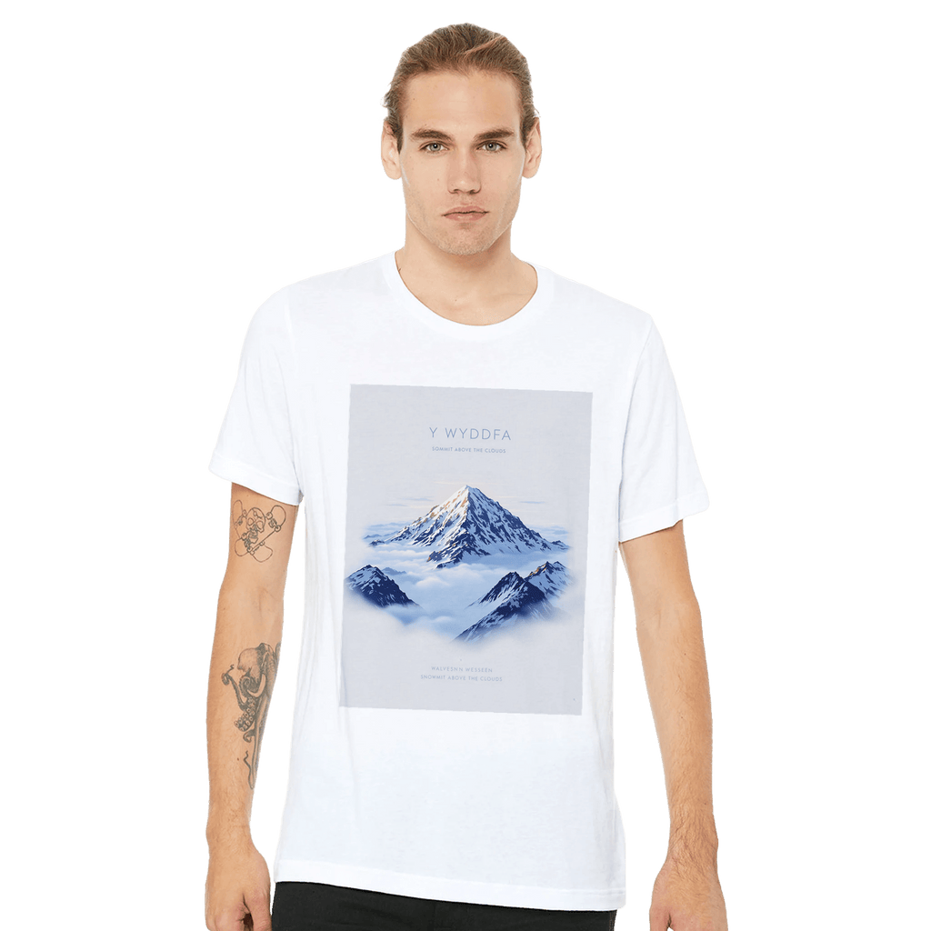 Y Wyddfa Snowdon T-Shirt | Cloud Inversion Summit Above Clouds - Wild Thread Co