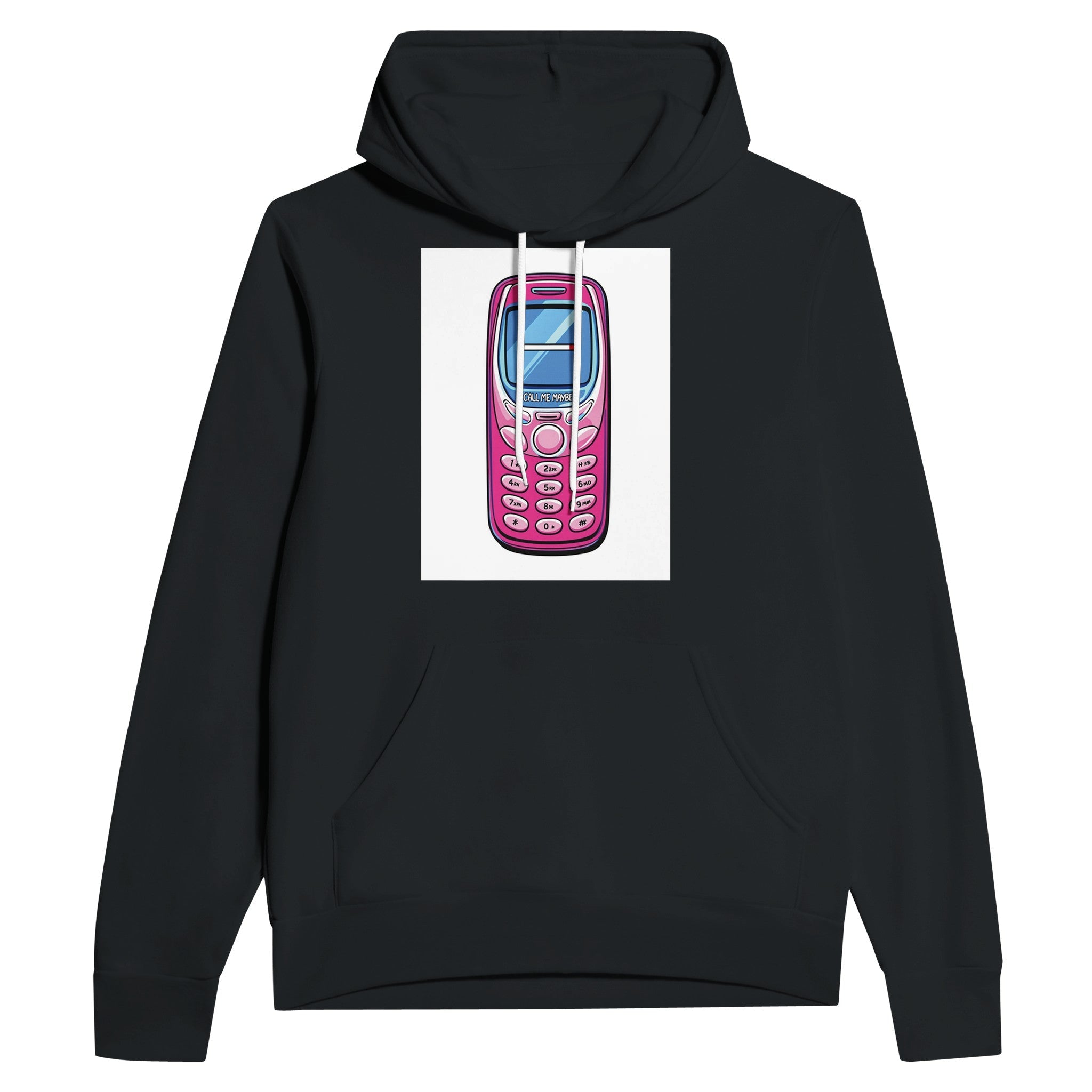 Y2k Flip Phone Nostalgia Hoodie | Unique Gift UK - Wild Thread Co