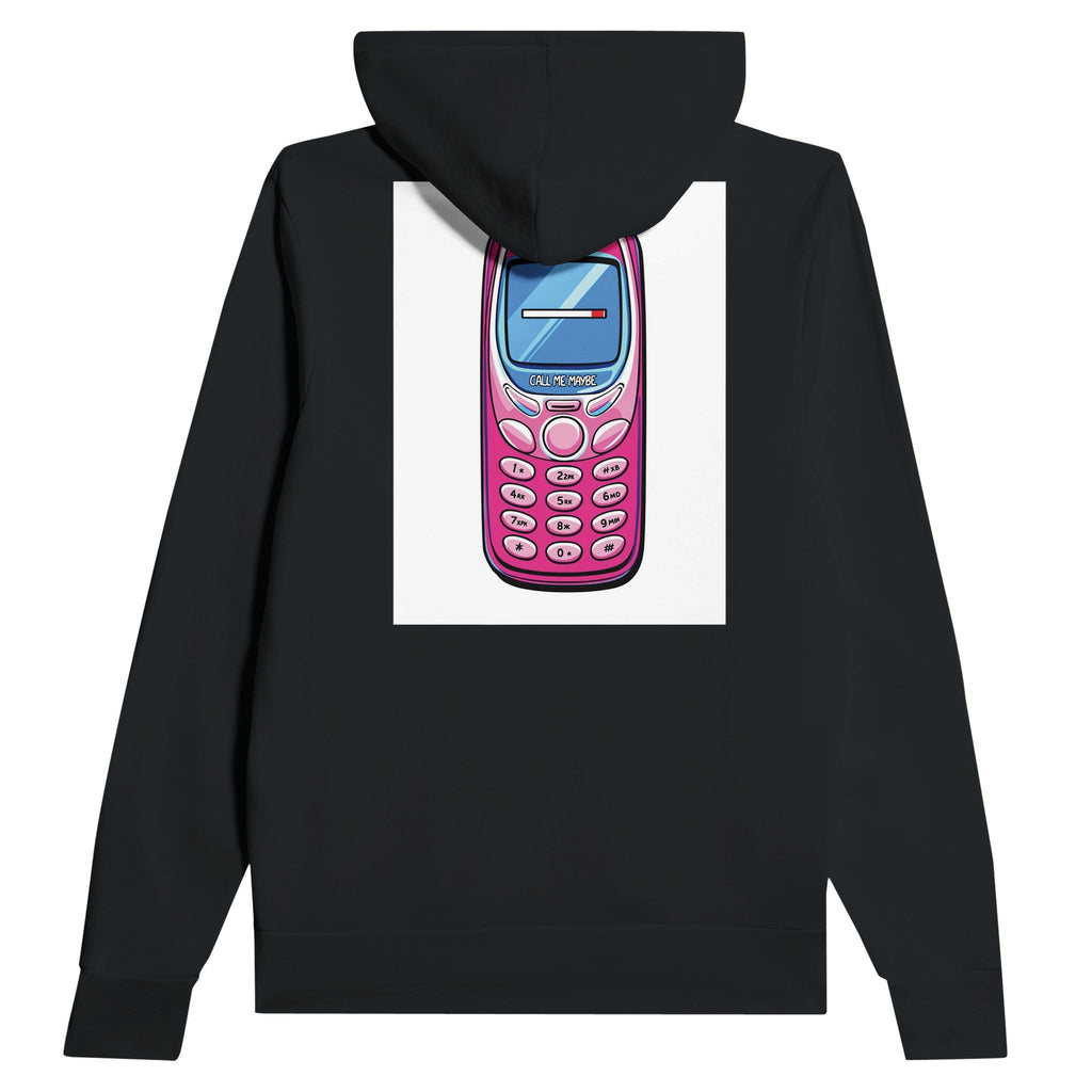 Y2k Flip Phone Nostalgia Hoodie | Unique Gift UK - Wild Thread Co