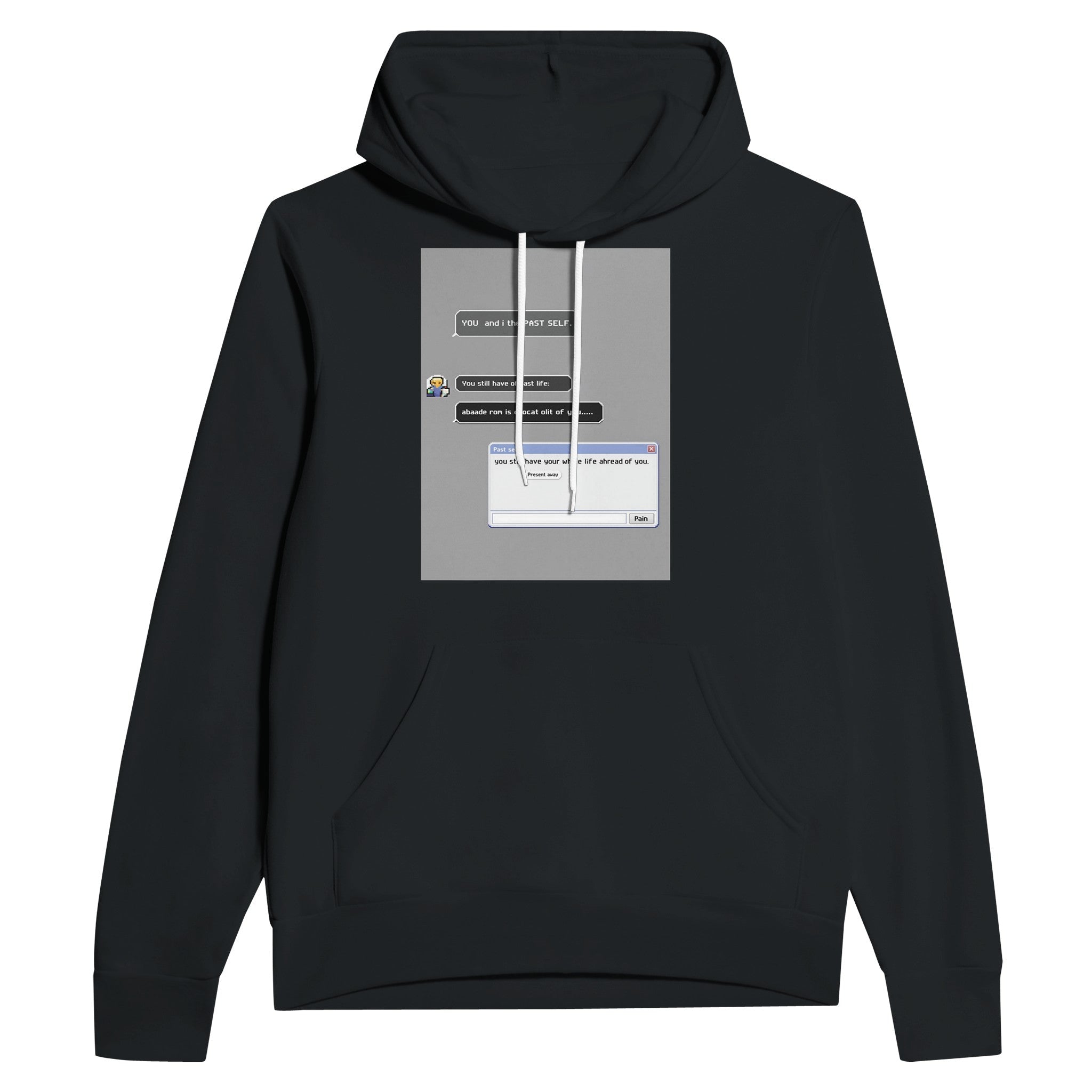 Y2K MSN Messenger Hoodie | Past Self Chat Nostalgia Hoodie | Millennial Gift - Wild Thread Co