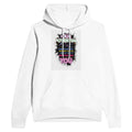 Y2K Rave Flyer Motivational Navy Hoodie | Festival Hoodie UK Techno - Wild Thread Co