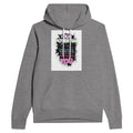 Y2K Rave Flyer Motivational Navy Hoodie | Festival Hoodie UK Techno - Wild Thread Co