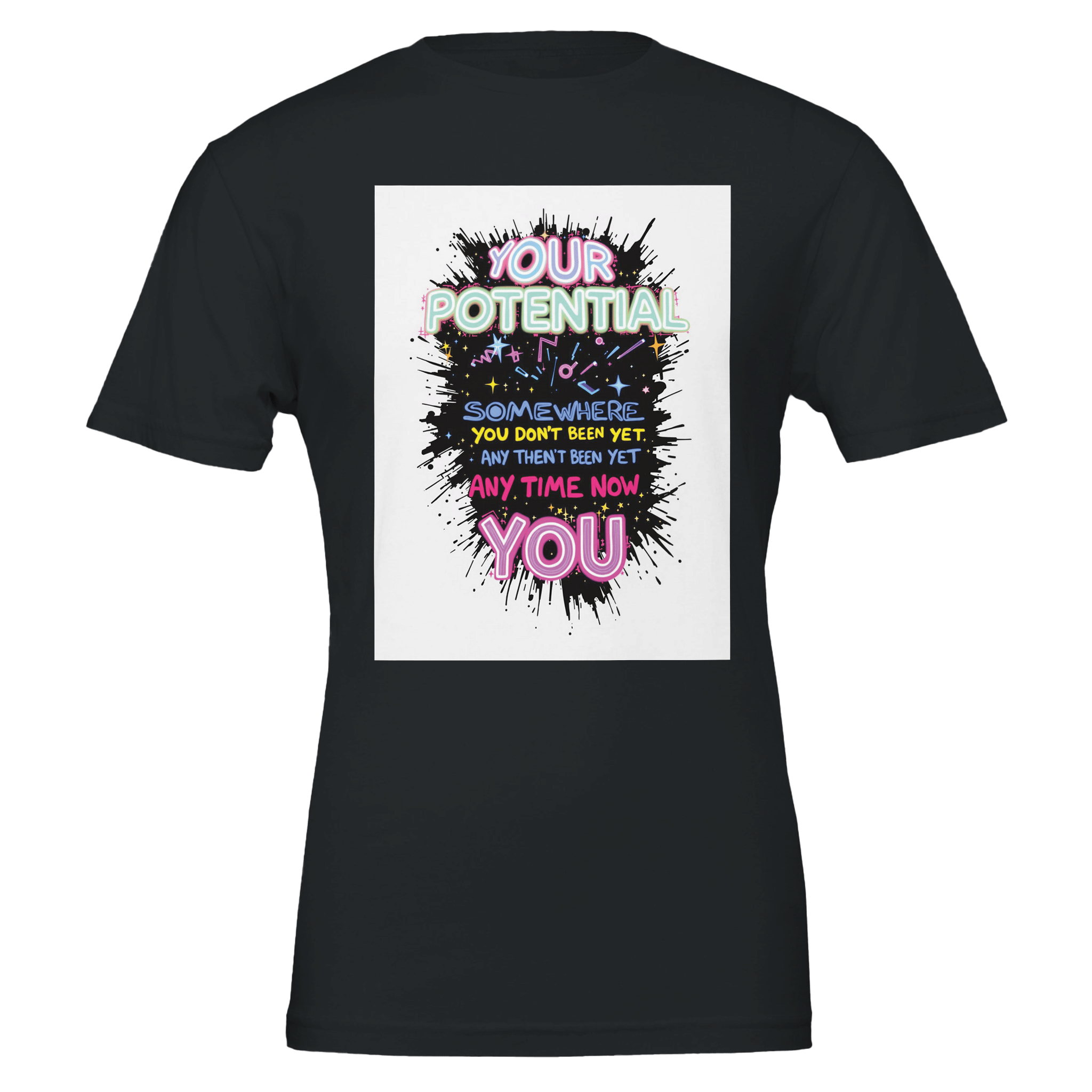 Y2K Rave Flyer Motivational Tee | Festival Gift UK Techno Shirt - Wild Thread Co