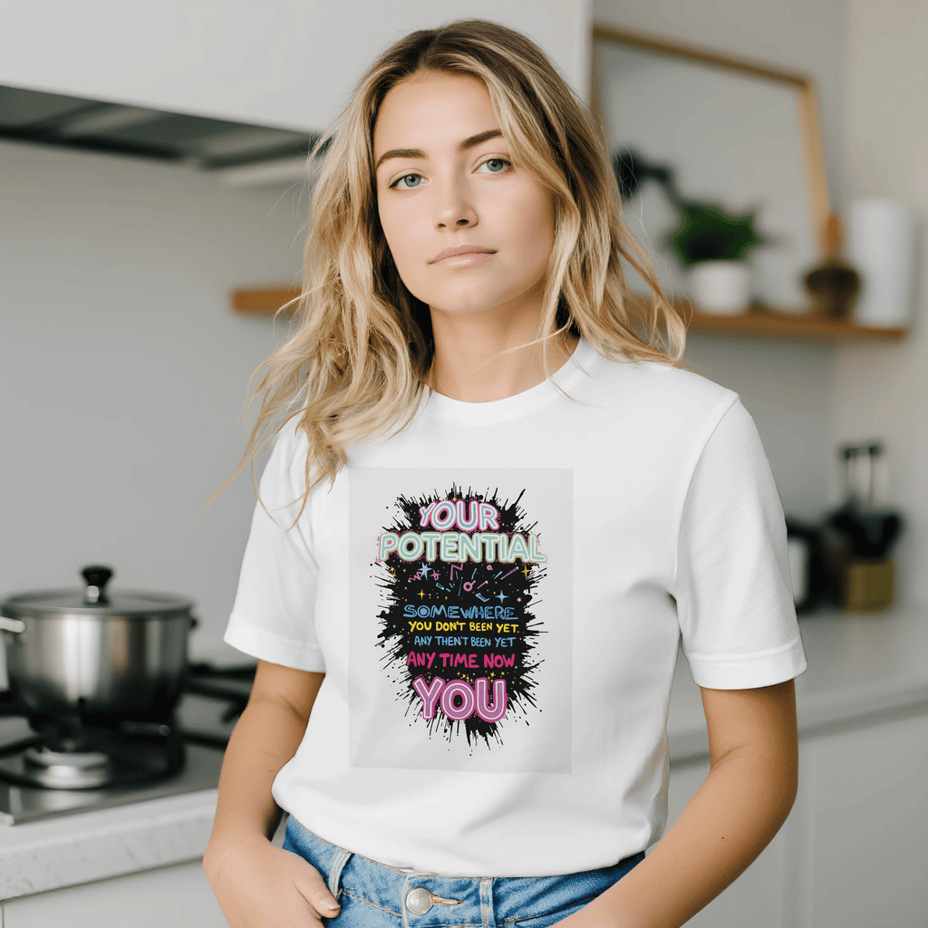 Y2K Rave Flyer Motivational Tee | Festival Gift UK Techno Shirt - Wild Thread Co