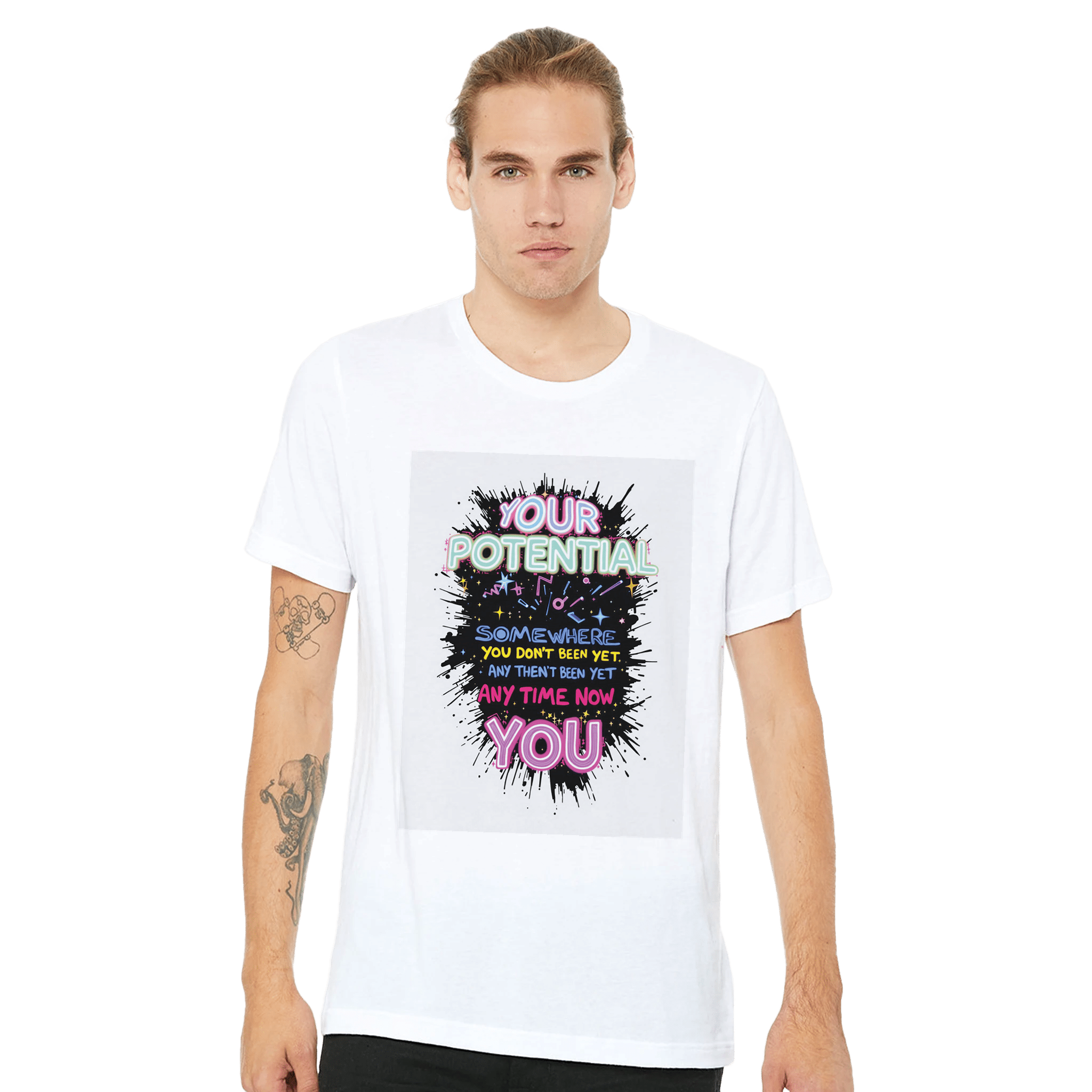 Y2K Rave Flyer Motivational Tee | Festival Gift UK Techno Shirt - Wild Thread Co