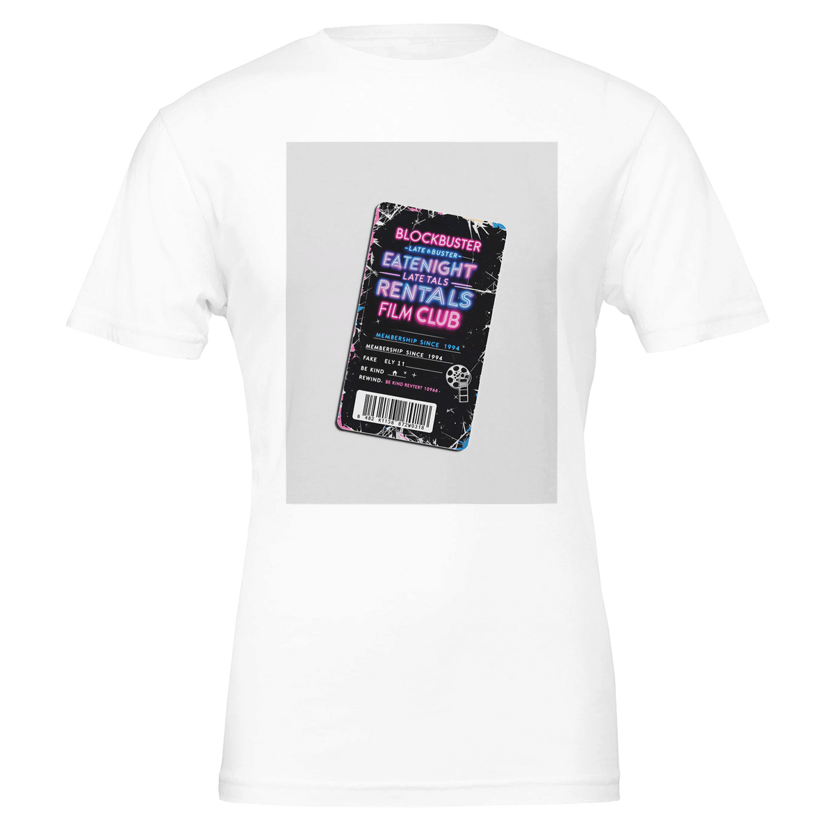 Y2K VHS Video Shop Membership Card T-Shirt | Blockbuster Style Tee - Wild Thread Co