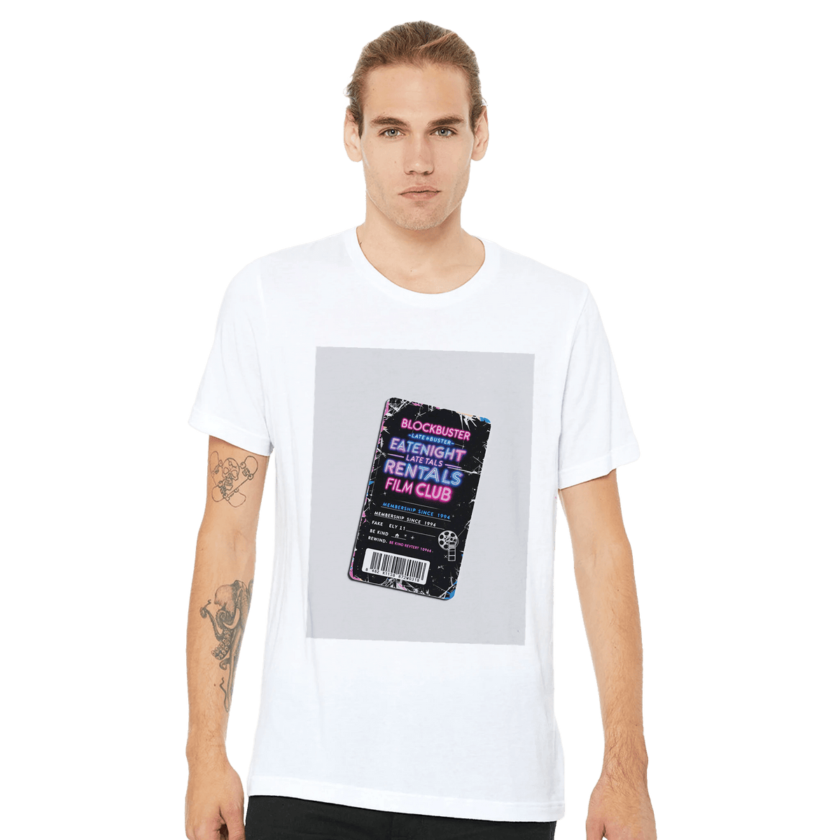 Y2K VHS Video Shop Membership Card T-Shirt | Blockbuster Style Tee - Wild Thread Co