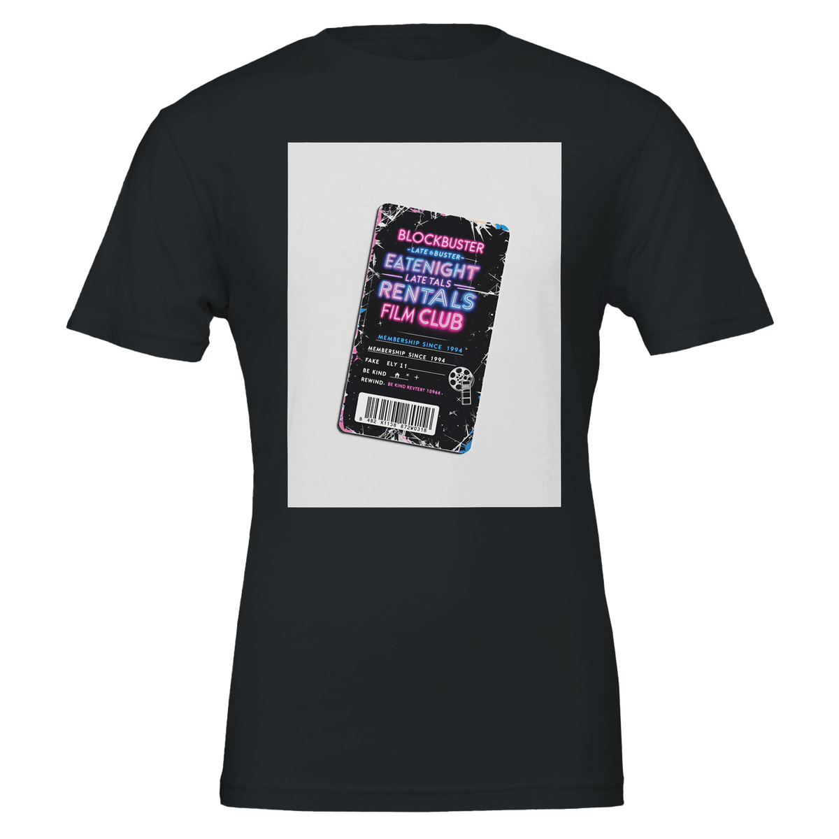 Y2K VHS Video Shop Membership Card T-Shirt | Blockbuster Style Tee - Wild Thread Co