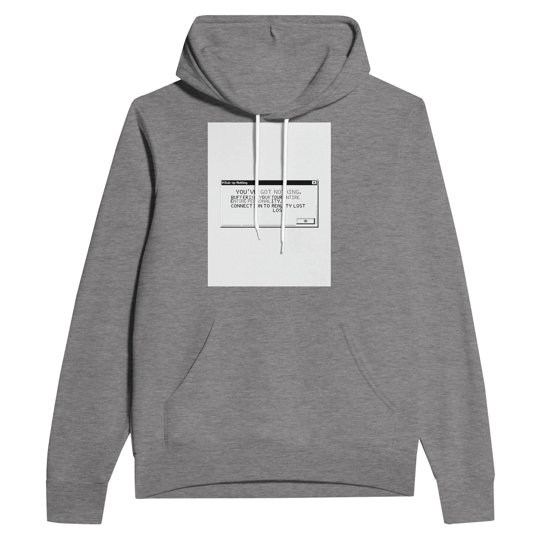 Y2K Windows 98 Dial Up Internet Nostalgia Navy Hoodie Millennial Gift - Wild Thread Co