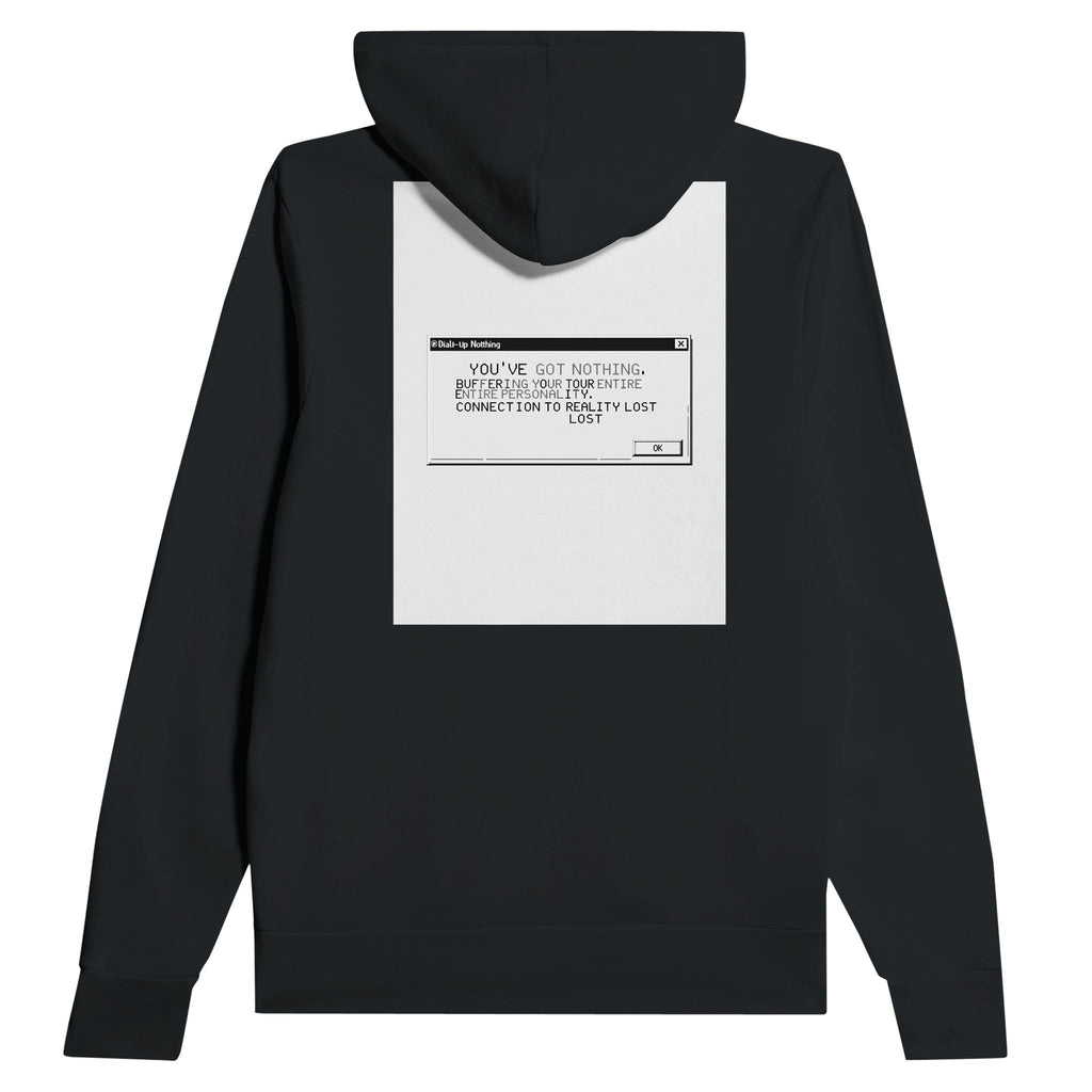 Y2K Windows 98 Dial Up Internet Nostalgia Navy Hoodie Millennial Gift - Wild Thread Co