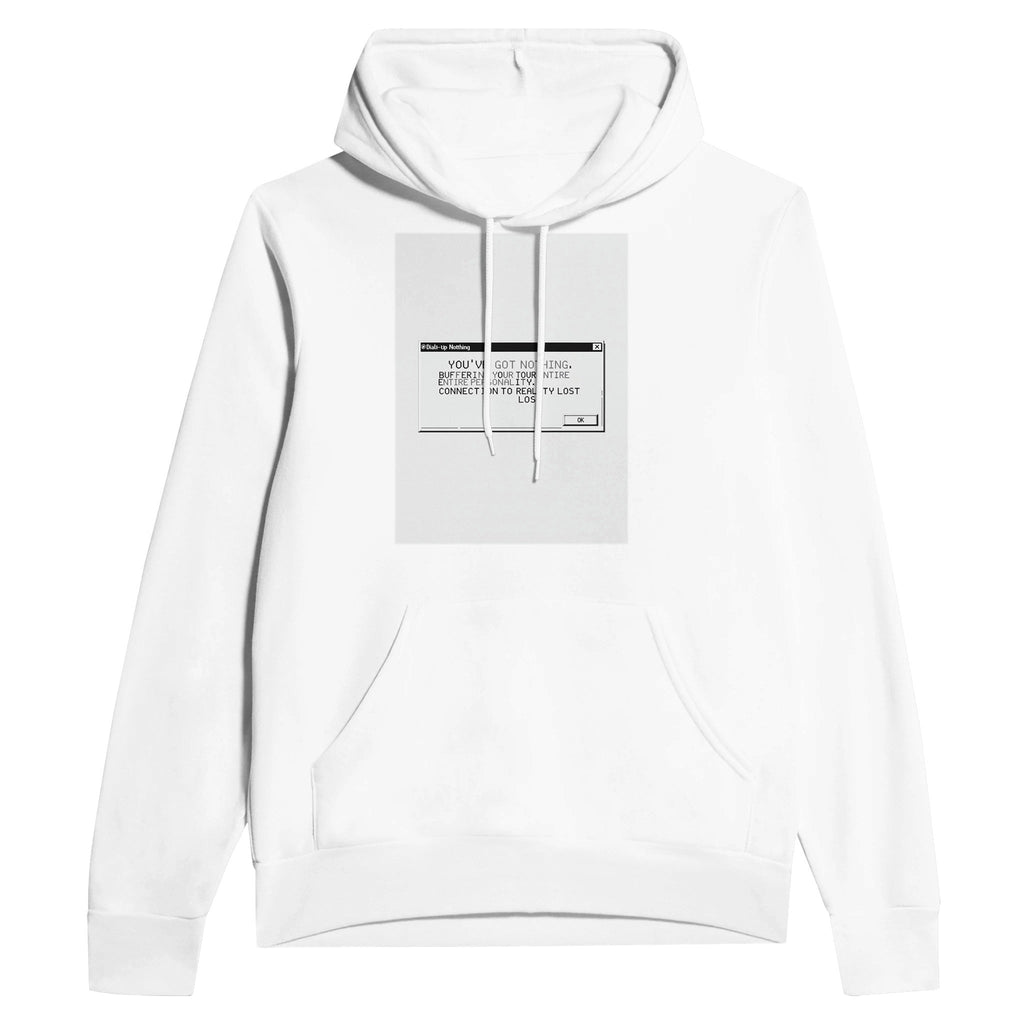 Y2K Windows 98 Dial Up Internet Nostalgia Navy Hoodie Millennial Gift - Wild Thread Co
