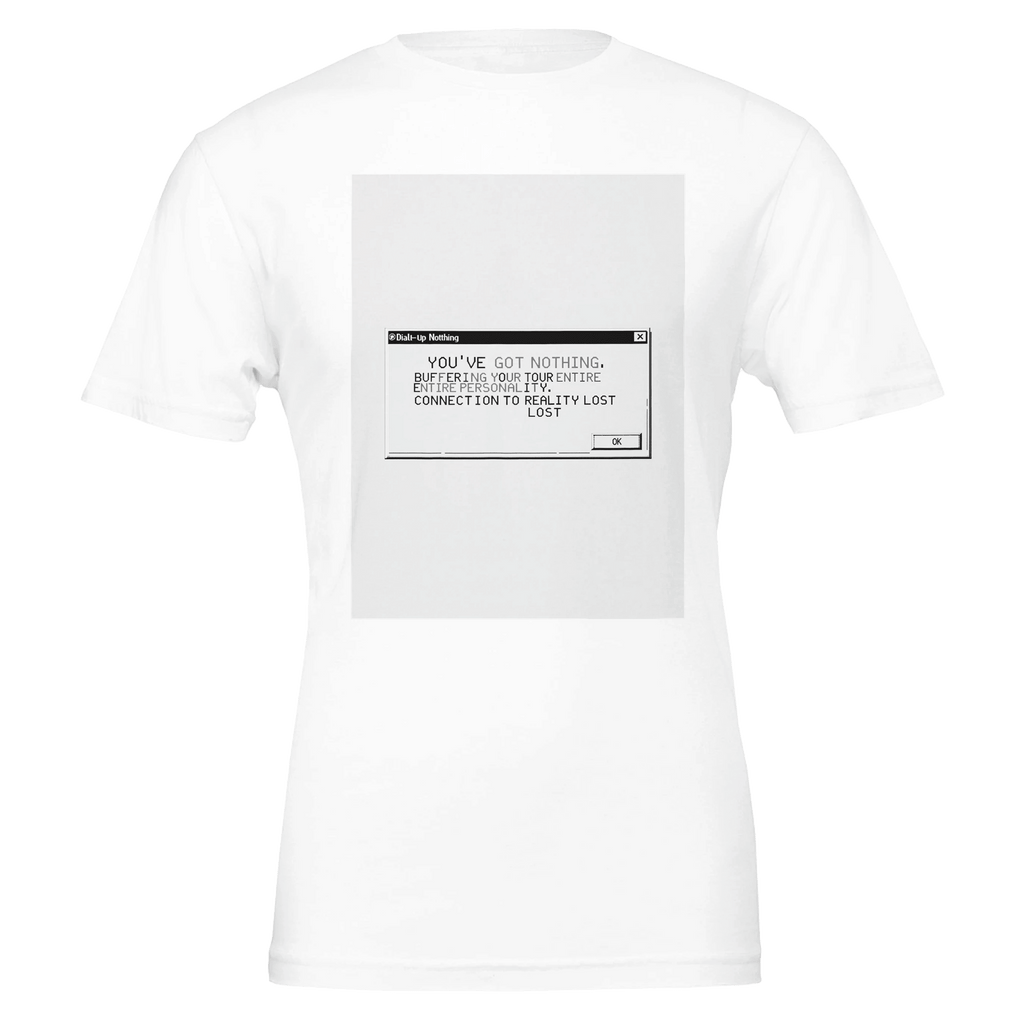 Y2K Windows 98 Dial Up Internet Nostalgia Navy T-Shirt Millennial Gift - Wild Thread Co