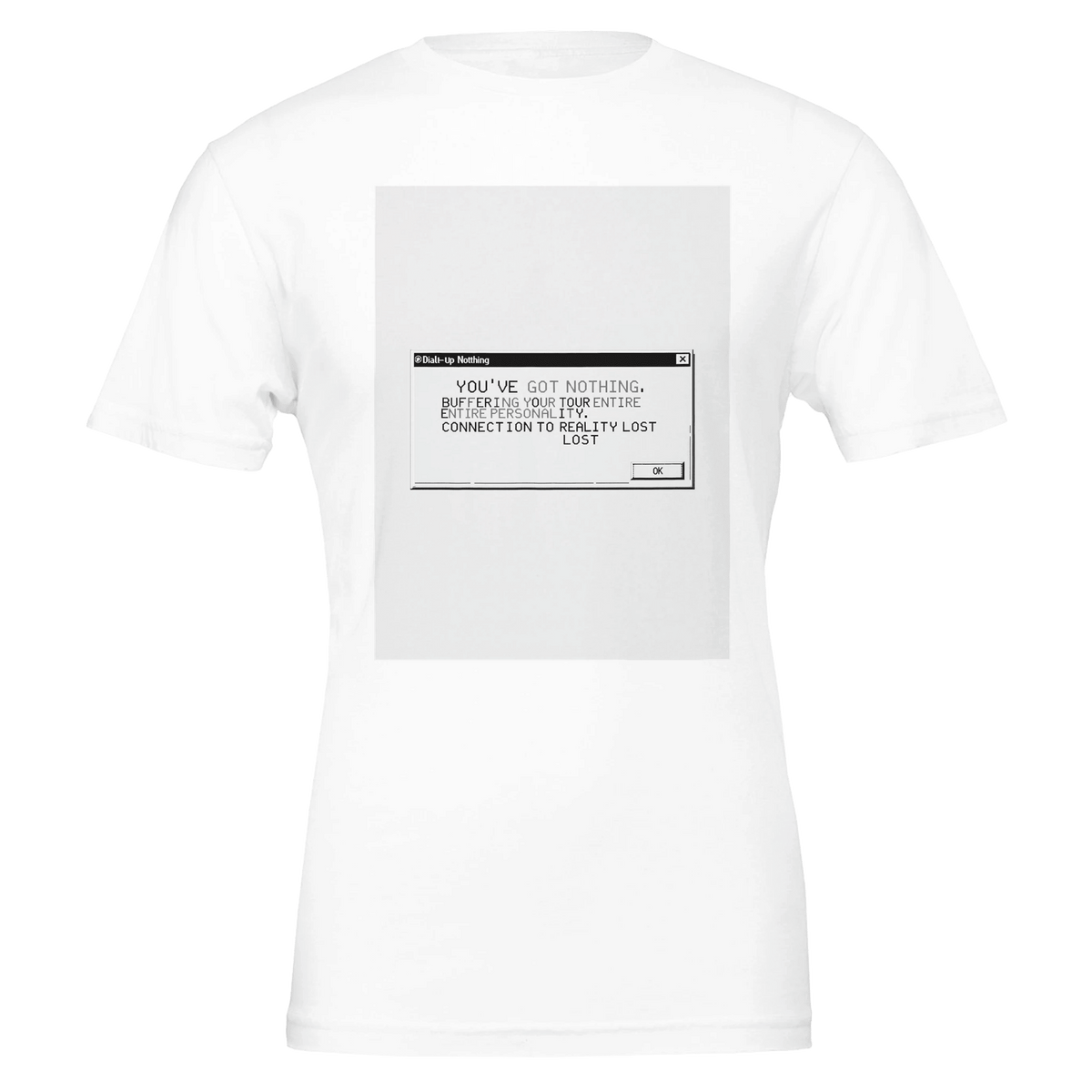 Y2K Windows 98 Dial Up Internet Nostalgia Navy T-Shirt Millennial Gift - Wild Thread Co