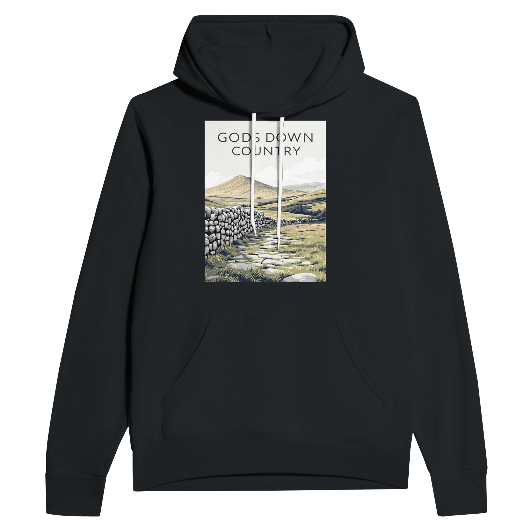 Yorkshire Dales Gods Own Country Hoodie | Unisex Hoodie - Wild Thread Co