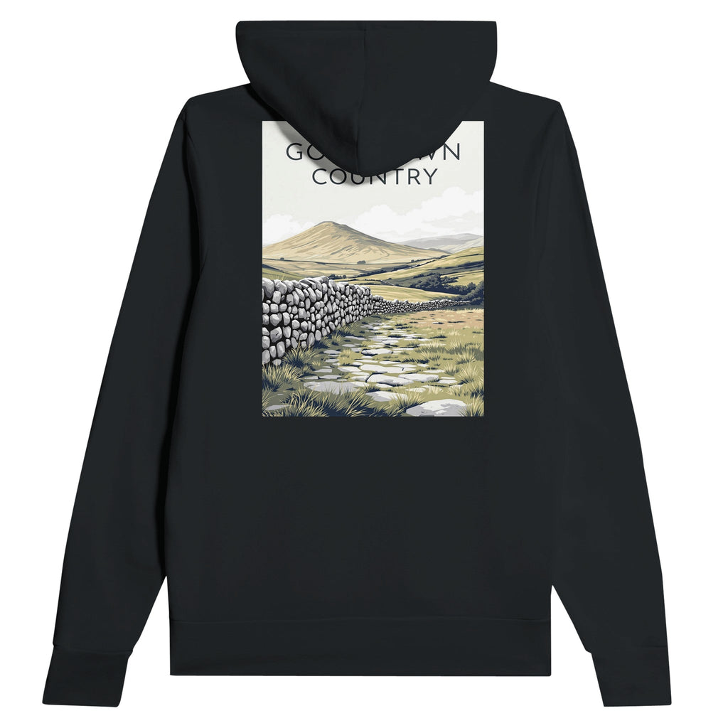 Yorkshire Dales Gods Own Country Hoodie | Unisex Hoodie - Wild Thread Co
