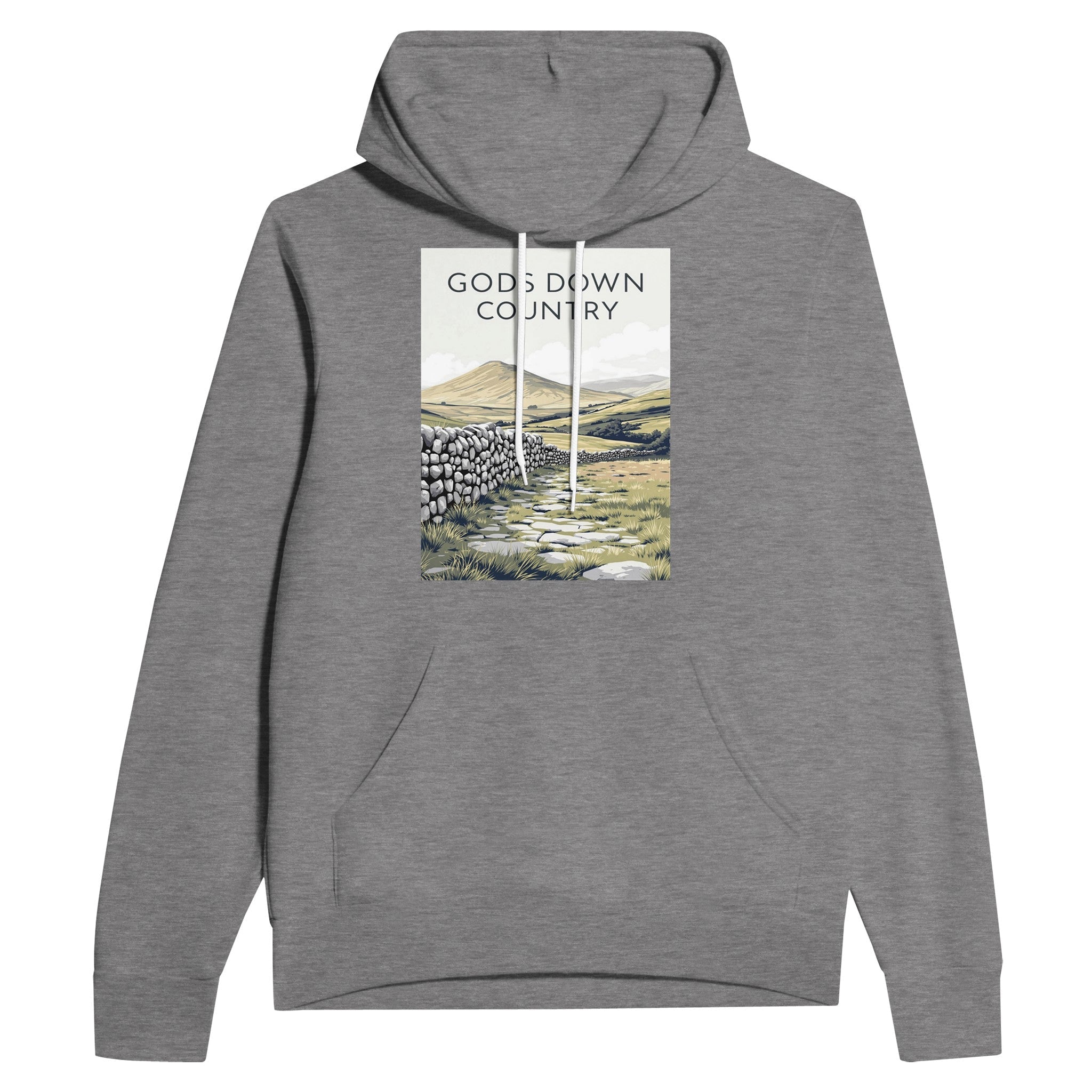 Yorkshire Dales Gods Own Country Hoodie | Unisex Hoodie - Wild Thread Co