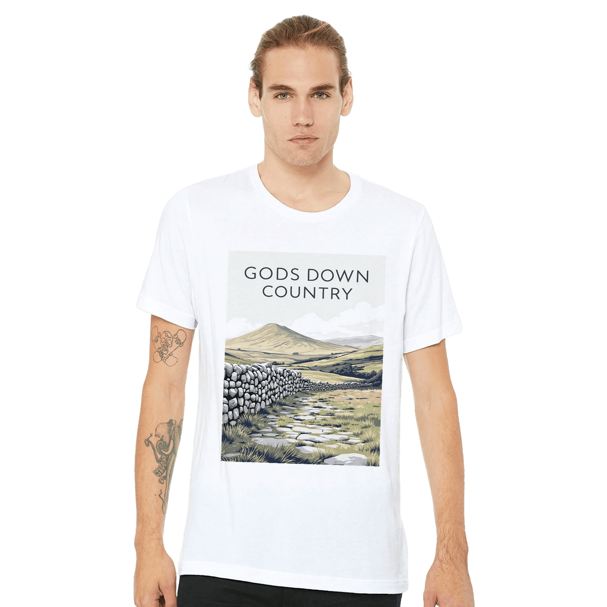 Yorkshire Dales Gods Own Country T-Shirt | Unisex Tee - Wild Thread Co