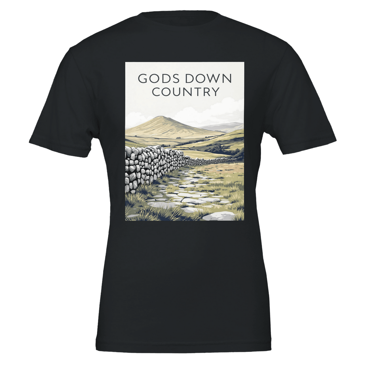 Yorkshire Dales Gods Own Country T-Shirt | Unisex Tee - Wild Thread Co